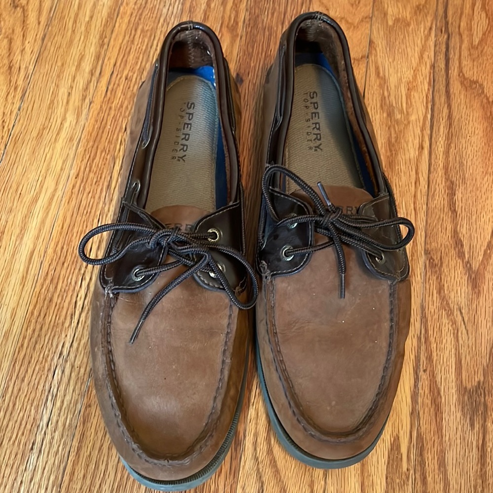 Sperry Men's Authentic Original Nubuck Leather Topsiders Boat Shoes US Size 13